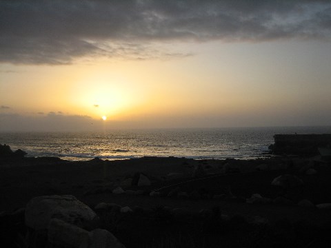 Sonnenuntergang in Caorle